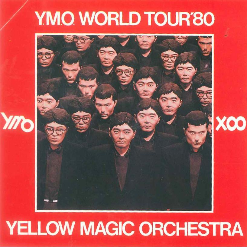 ６）Y.M.O. WORLD TOUR'80 ステッカー