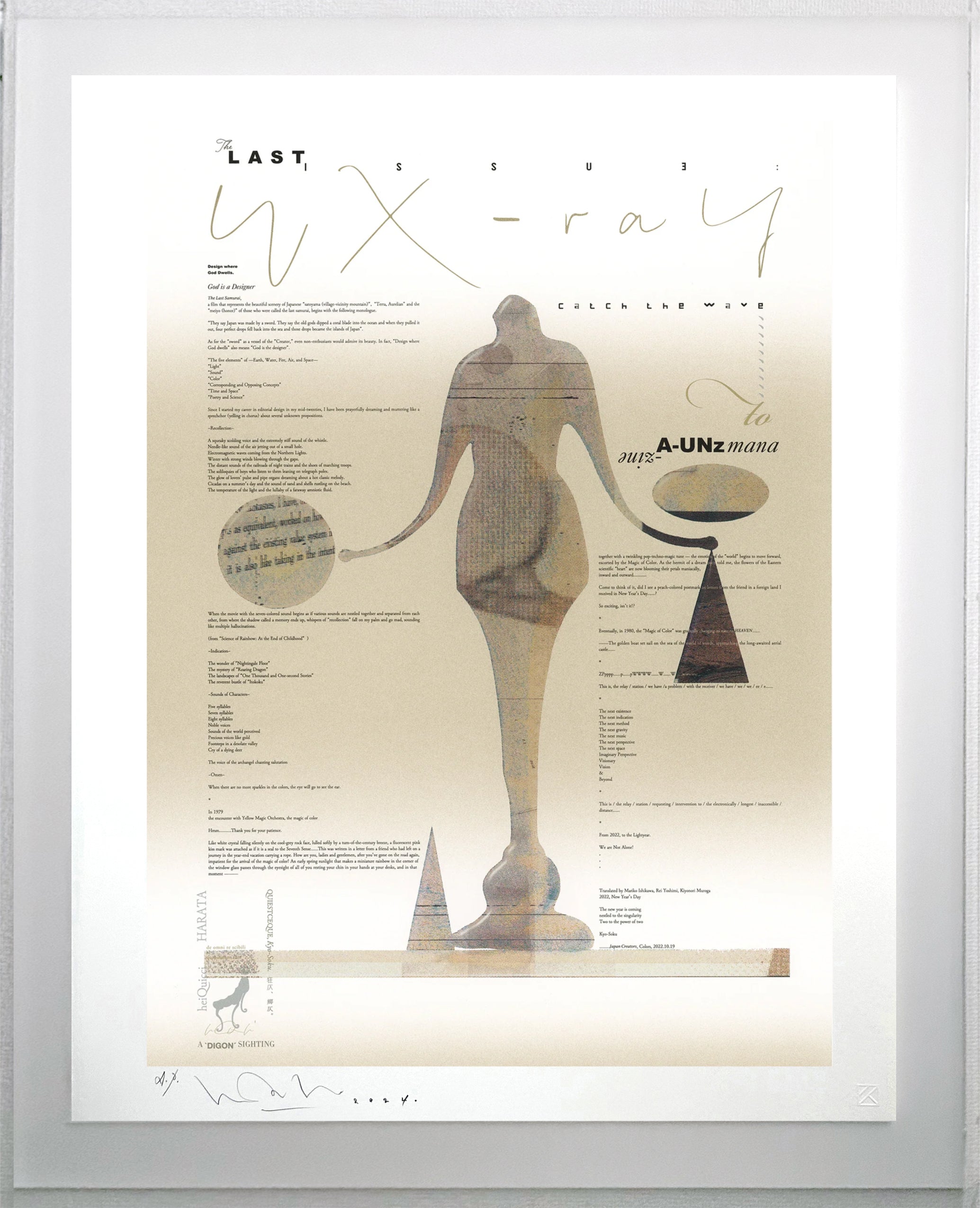 Hommage to “WX-raY”, catch the wave.